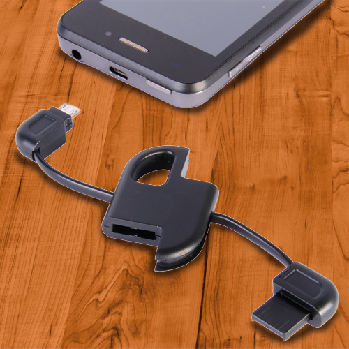 Cable de charge Android USB Porte clés Ref  0001174