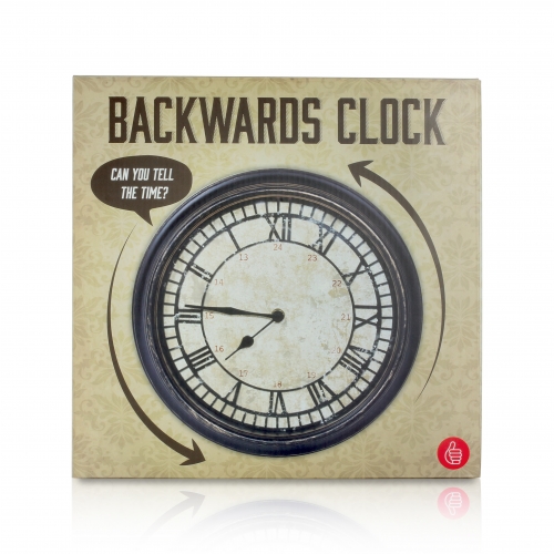 Antique Backwards Clock