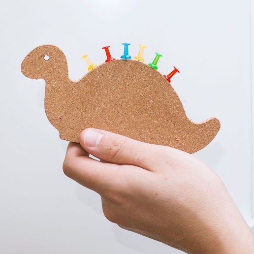 Dinosaur Cork Board Magnet