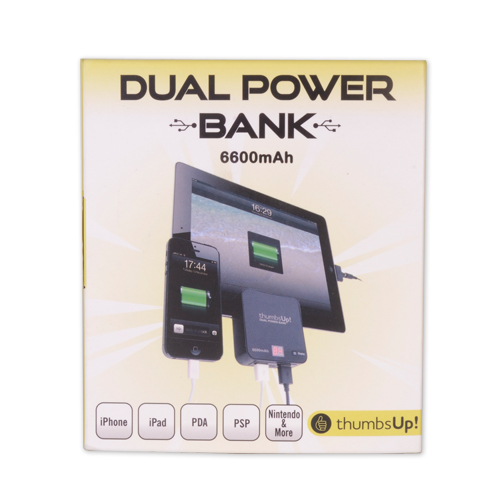Double Power bank Noir  IPad / Smartphone/ GSM Ref 0001151