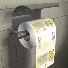 Toilettenpapier 200Euro
