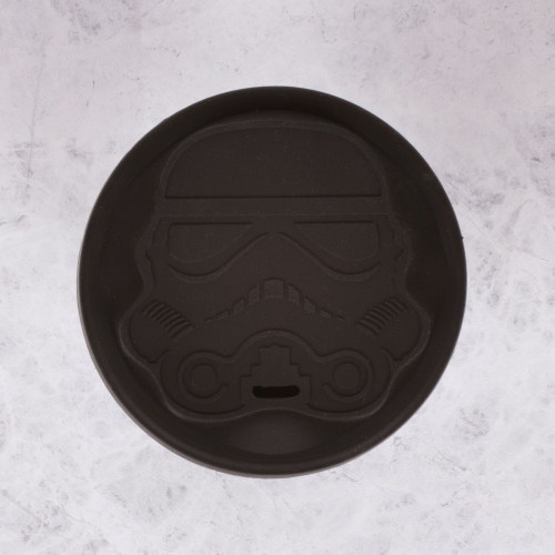 Original Stormtrooper - Keramikbecher mit Silikondeckel (schwarz)