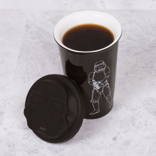Original Stormtrooper - Ceramic Travel Mug - Black