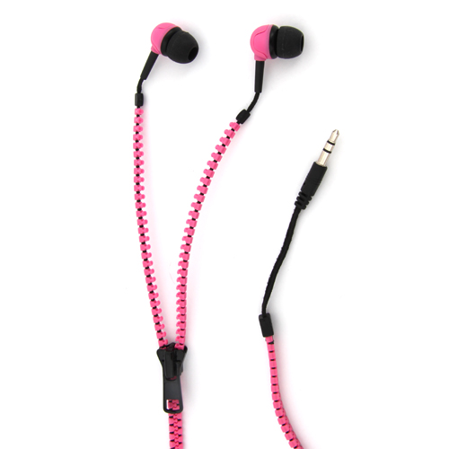 Thumbs Up Germany : Reißverschluss Kopfhörer pink Thumbs Up Germany : Reißverschluss Kopfhörer pink