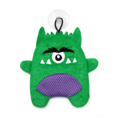 Bubbly Bath Mitts - Monty the Monster