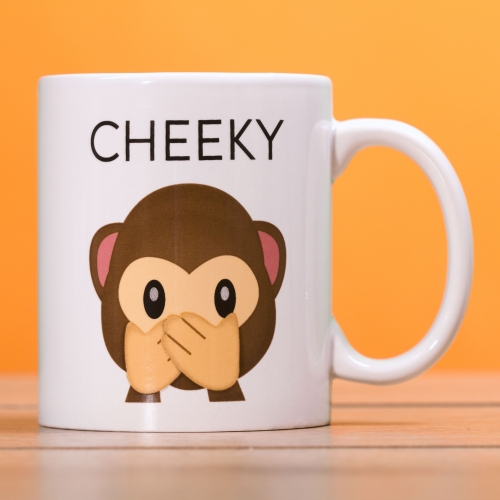 Tasse - Cheeky Mug - Emoji Tasse 