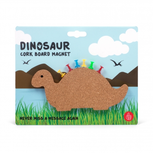 Dinosaur Cork Board Magnet