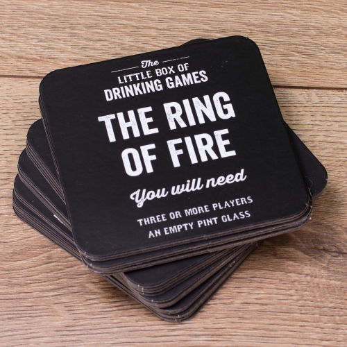 Thumbs Up Usa Drinking Games Beer Mat