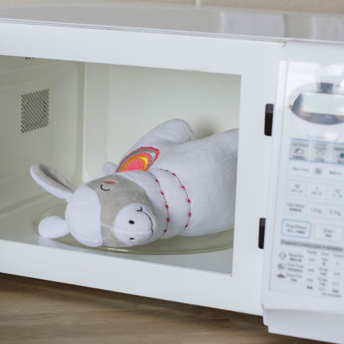 llama microwave plush