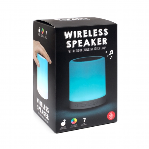 Wireless Speaker with Touch Lamp