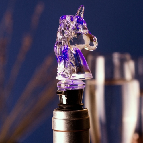 Einhorn LED Weinflaschenverschluss