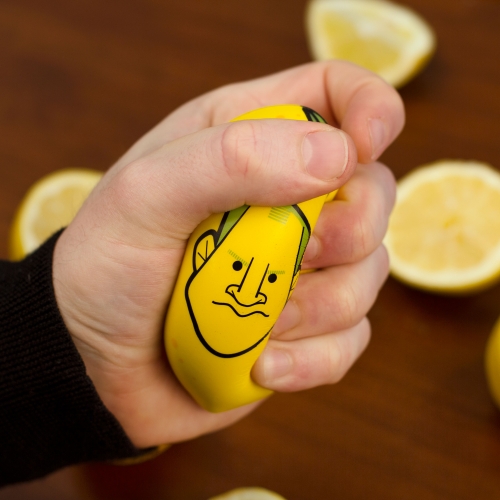 lemon stress ball
