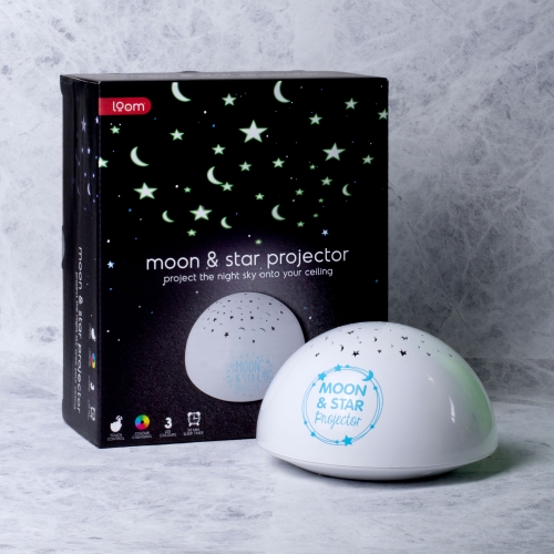 stars and moon projector