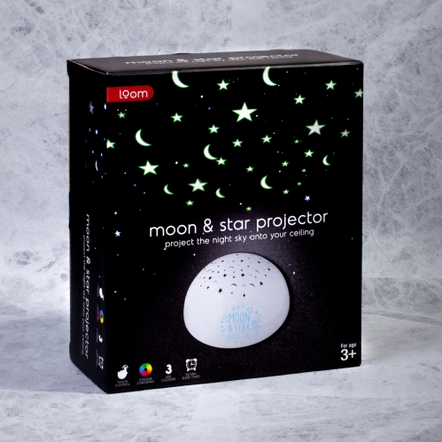 moon and star projector