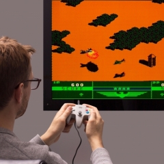 ORB - Retro Arcade Controller weiß - inkl. 200x 8-Bit Spielen