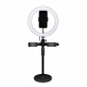 Orb � 10 Inch Ring Light + Stand with double phone holder � RING-10 thumbnail image 10