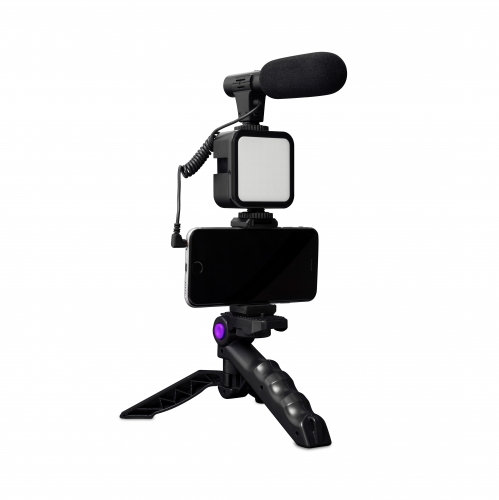 Orb - All-In-One Vlogging Kit with light and Microphone - VK-AIO
