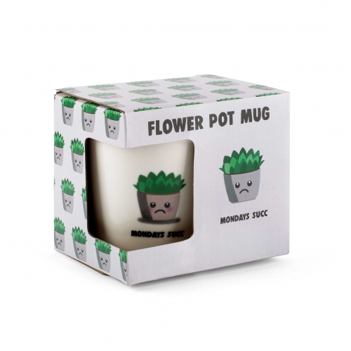 Plant Pot Mug - MONDAYS SUCC