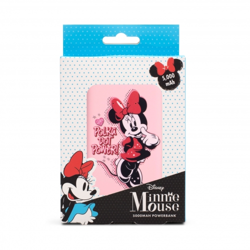 Disney Minnie Mouse Printed 5000mAh Powerbank