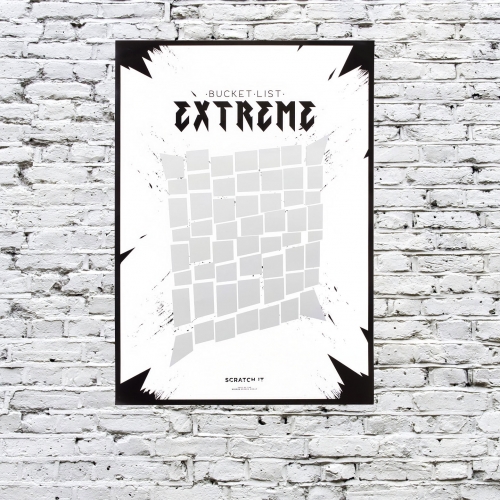 Extreme Scratch & Reveal Poster