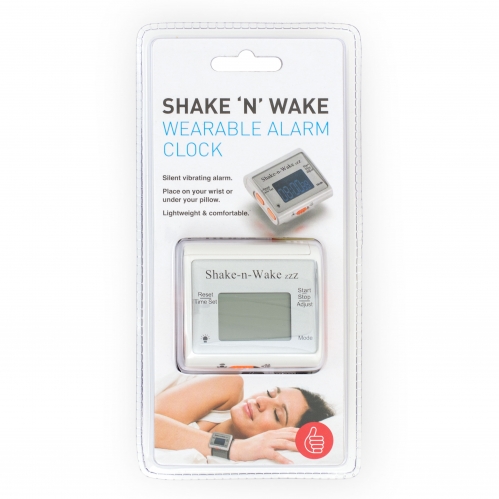 Shake n Wake Silent Alarm Clock