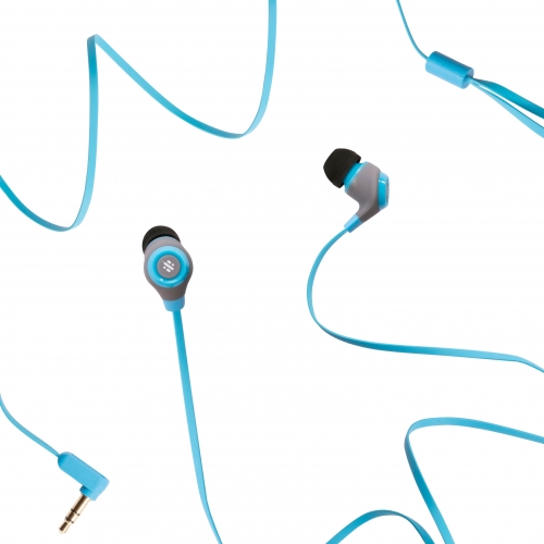 Note - Wired Earphones With Mic - Blue