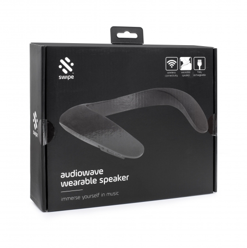 Audiowave Wearable Neck Speaker - Black