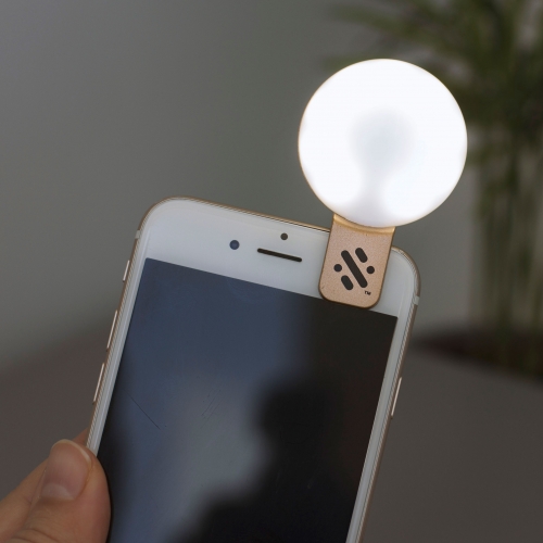 LED Mini Selfie Light - Gold