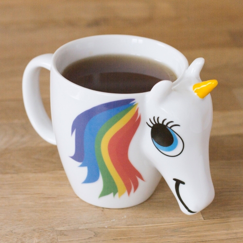 Tasse Unicorn Mug - Einhorn Tasse mit Farbwechsel