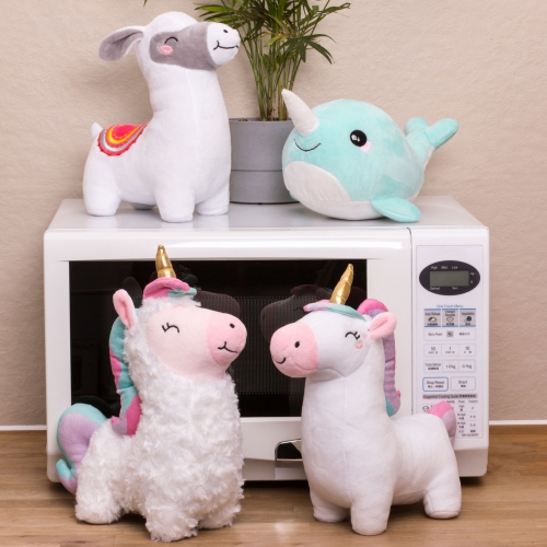 microwave unicorn teddy